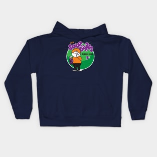 Sour Grapes Bubble Gum Kids Hoodie